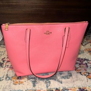 Pink Coach bag